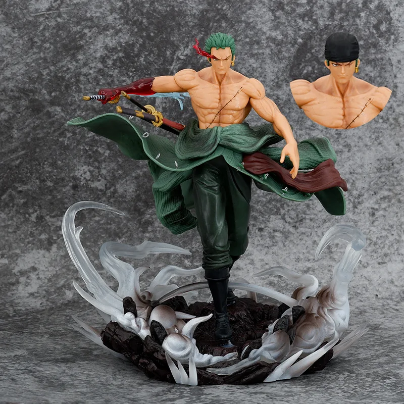 

One Piece Anime Figure Roronoa Zoro Action PVC Anime Figurine Model Decoration Collection Cartoon DIY Kids Toys Gift