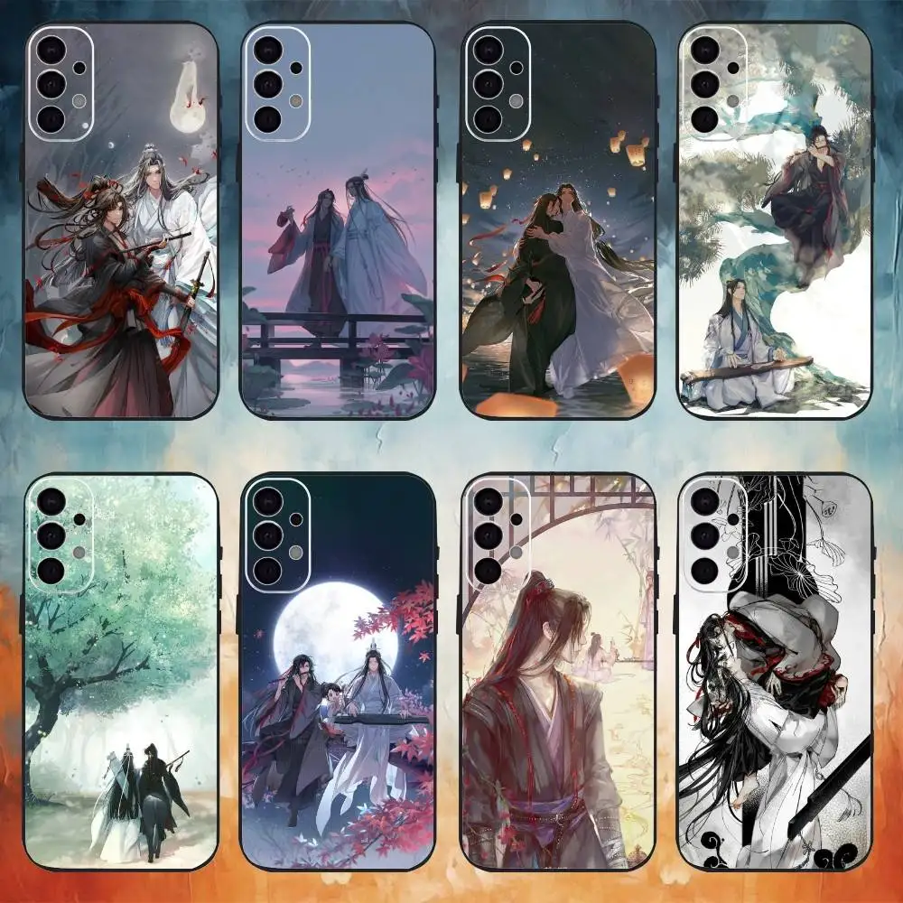 

Mo Dao Zu Shi Phone Case For Samsung S25,S24,S21,S22,S23,S30,Ultra,S20,Plus,Fe,Lite Black Shell