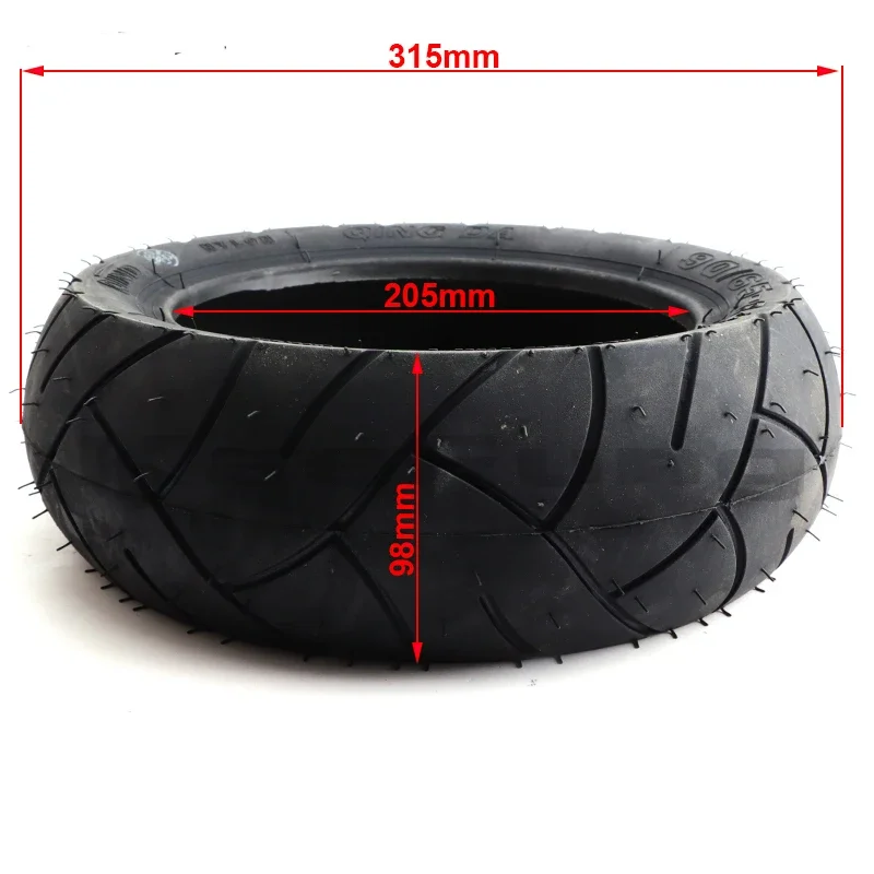 90/65-8 pneus dianteiros sem câmara de ar, pneus a vácuo resistentes ao desgaste para macaco, motocicleta, dirt bike, peças de scooter elétrica