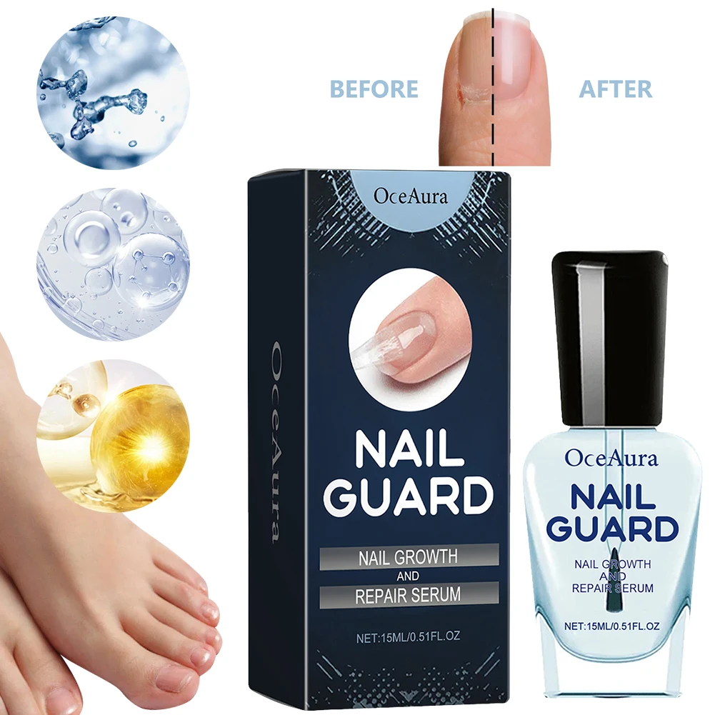 

15ml Nail Growth Repair Serum Professional Nail Strengthener Nail Strengthening Serum for Revitalize Strengthen Nails