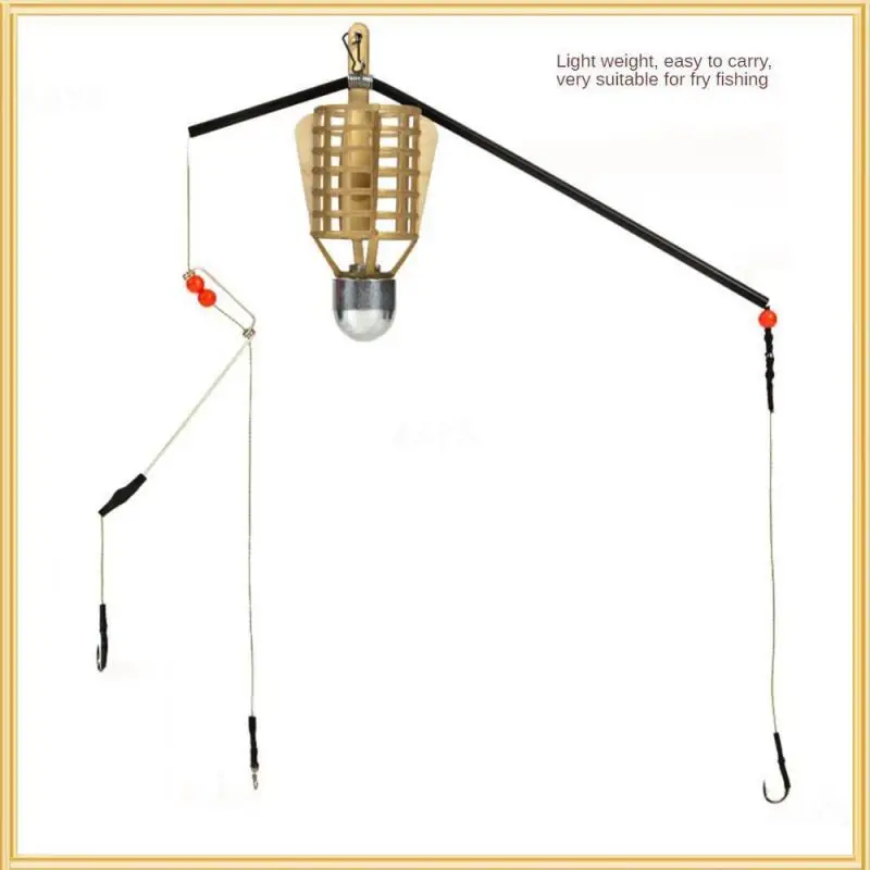 Fast Fishing Easy To Carry Role Feeder Nested Bait Feeder Feeder Quasi Precise Fish Lure Material Copper Lead Bait Feeder