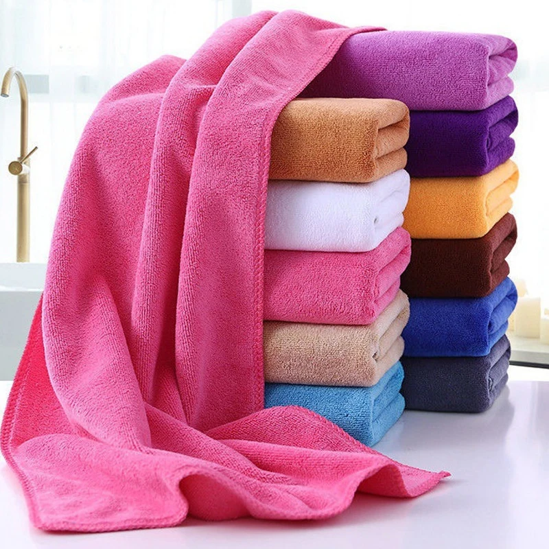 Thickened large-sized ultra-fine fibertowel water absorption and quick drying multifunctional beauty salon towelsoft adult towel