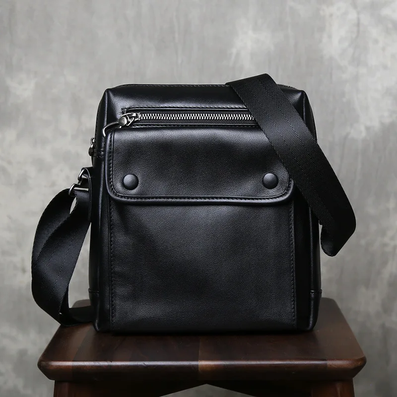 

Мужские сумки через плечо из натуральной кожи, сумка-мессенджер, чехол для паспорта, карман для телефона, сумки для путешествий и работы