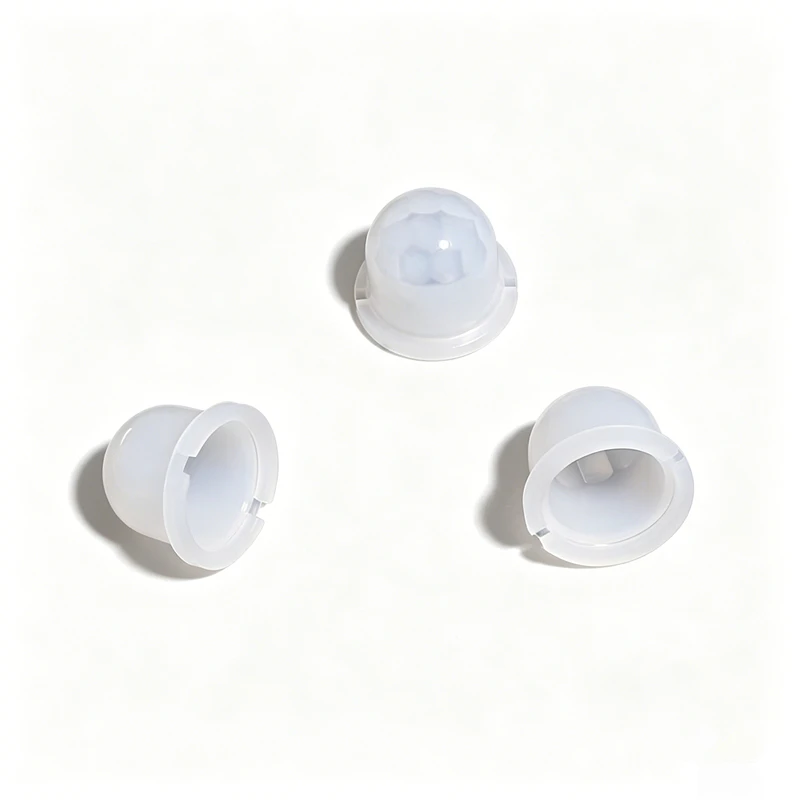 11.8x9.9mm cylinder Type HDPE PIR Human Body Infrared Sensor Fresnel Lens 6m Sensing Distance 5mm Focal Length 120 Degree Detec