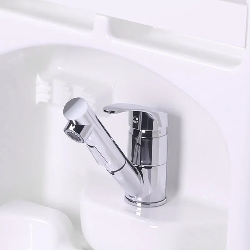 

Ebay Hot Sell RV Caravan Camper Wall Mount Folding Hand Wash Bathroom Sink