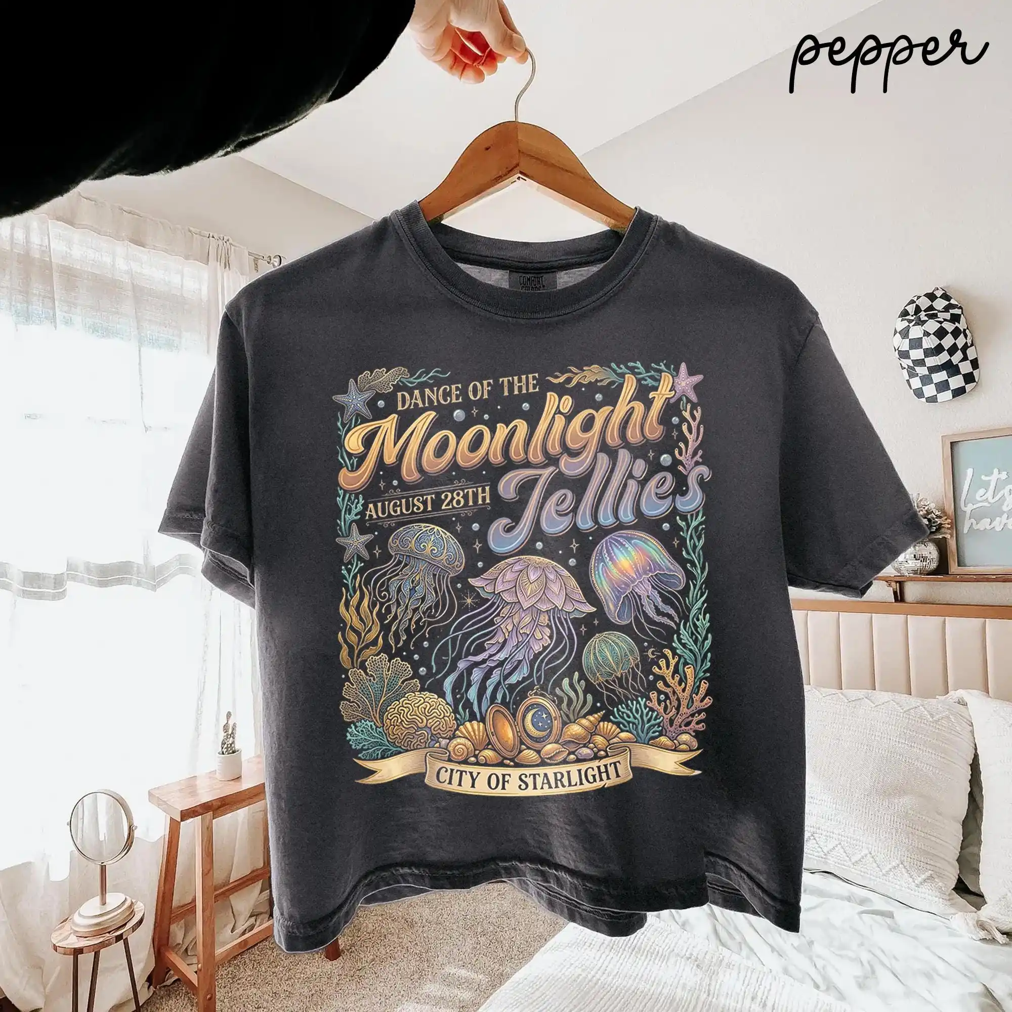 Dance of The Moonlight Jellies Shirt Valley Fan Gift T-shirt Tee