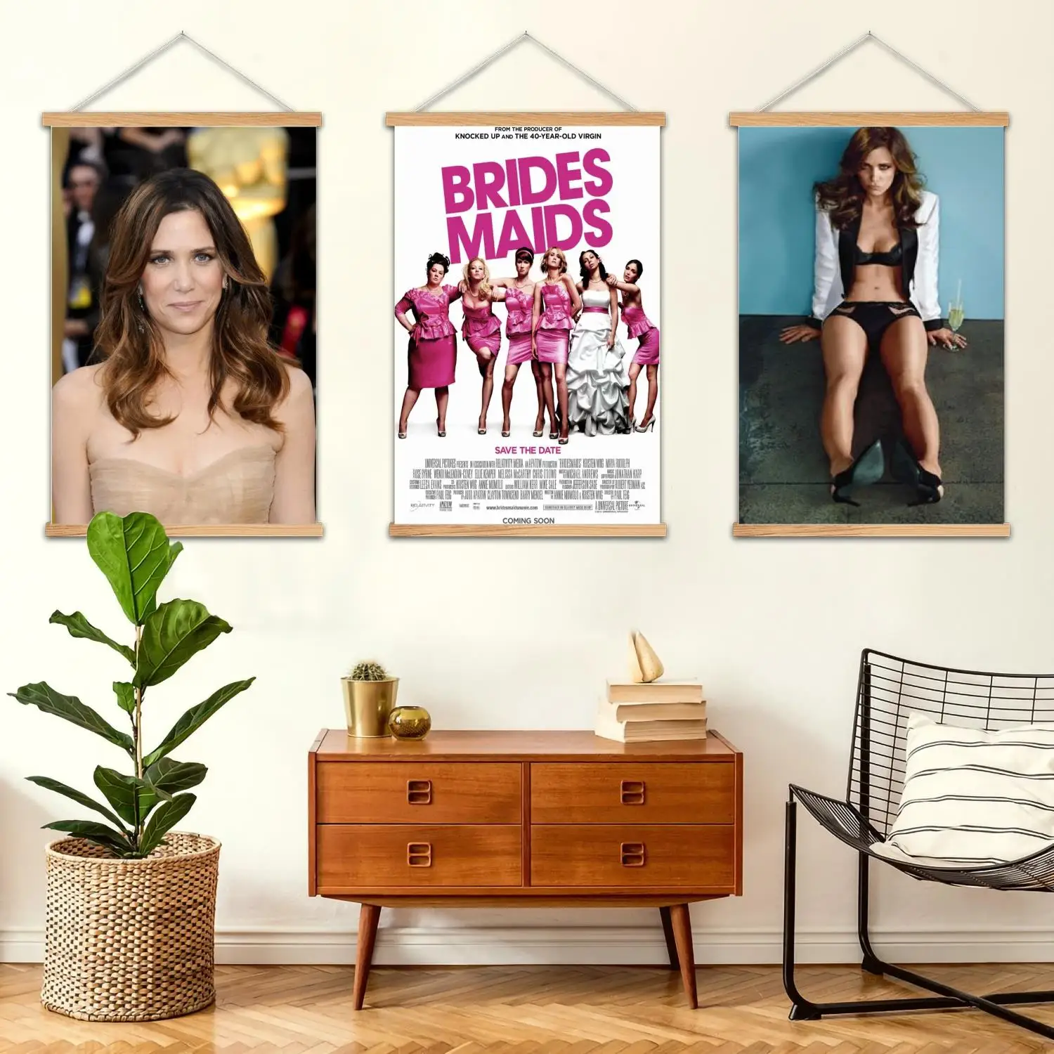 kristen wiig actor Framed Wall Painting Canvas Art Poster and Wall Art,  Modern Family, Bedroom Decor, Decorative painting