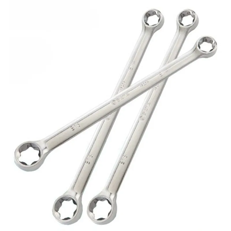 

Flower wrench double-headed plum blossom glasses stay wrench, eye wrench hexagonal star wrench