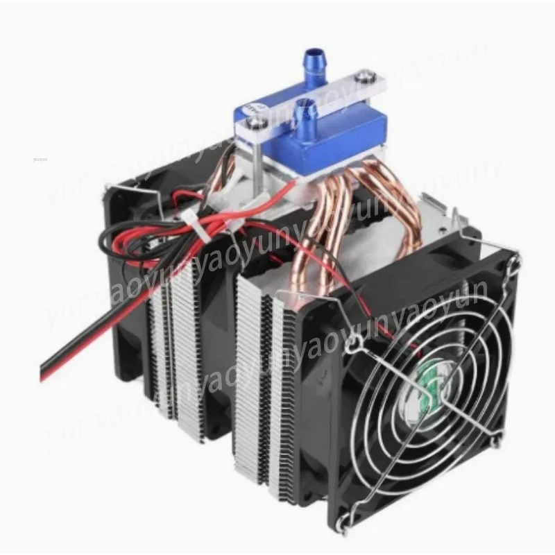 120W Cooling Kit, Water Cooler & Air Fan Combo, 12V Semiconductor Chiller for DIY Projects