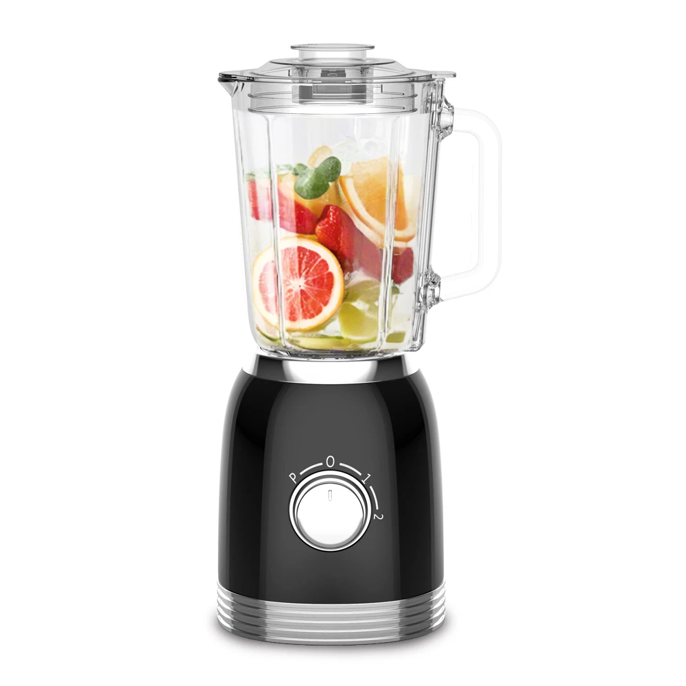 Professional 800W Stainless Steel Countertop Blender Retro 50.73Oz  For Smoothies Electric Juicers