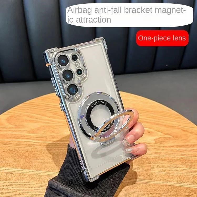 

Ultra Anti Shock for Samsung S24 Ultra S23 Ultra S24 Plus S22 Wireless Charging Airbag Cover Phone Case Original Protector