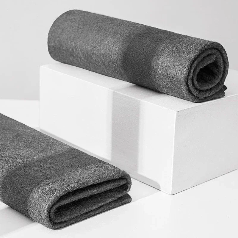 

1pc Reusable Thickened Magic Cleaning Cloth Microfiber Glass Clean Towel Washable Lint-free Cleaning Rags for Kitchen Glass Car