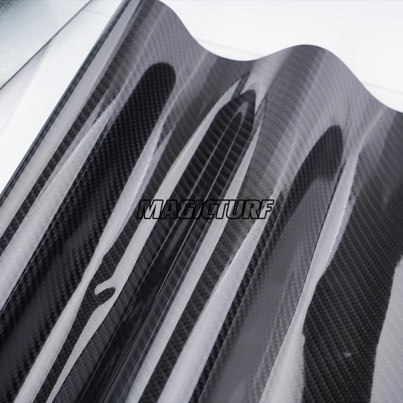 Motorcycle Glossy Black 6D Carbon Fiber Car Vinyl Wrap Film For S1000RR F900XR mt07 PCX125 z900 Nmax v2 Modification Accessories