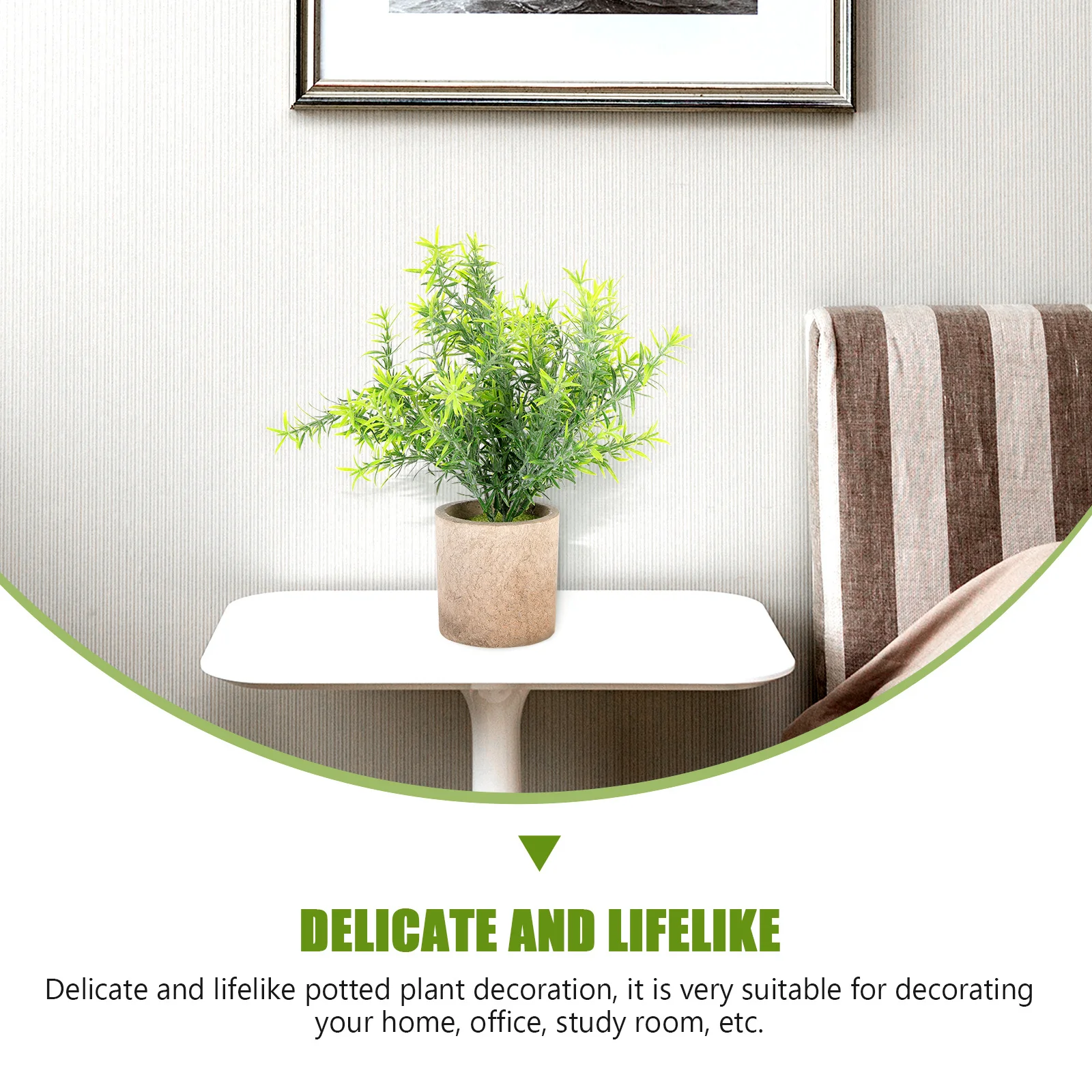 

3Pcs Realistic Eucalyptus Bonsai Simulation Potted Plant Decor Home Office Desktop Fake Plant Fake Plants Decorative Bonsai