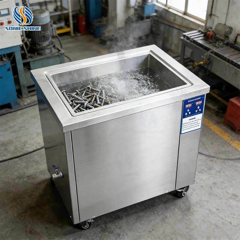 Industrial Electric New High-Power Ultrasonic Cleaner for Automotive Engine Printhead DPF Block Parts with Large Capacity
