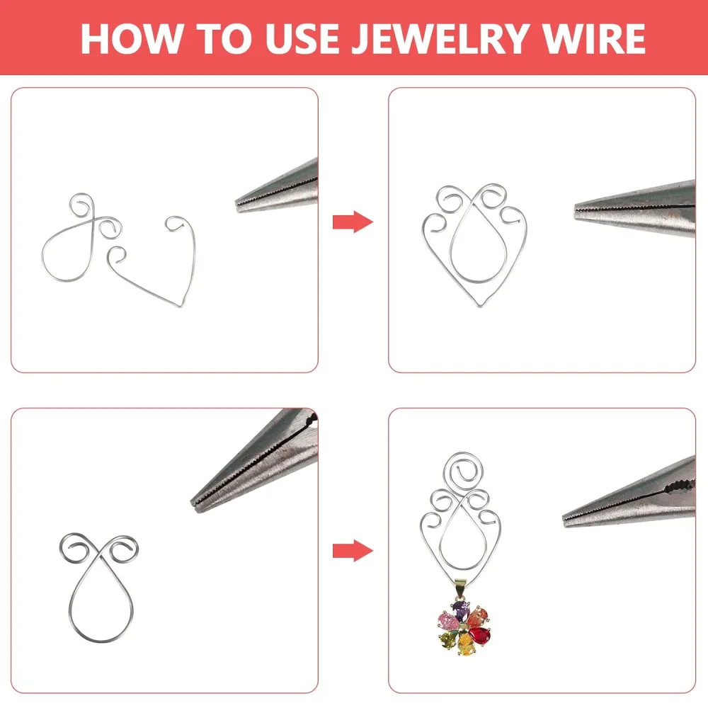 0.3-1.0 مللي متر مجوهرات الأسلاك النحاسية 100 جرام/م تشويه مقاومة مجوهرات الديكور سلك ل سوار القلائد الحرفية مستلزمات صناعة المجوهرات