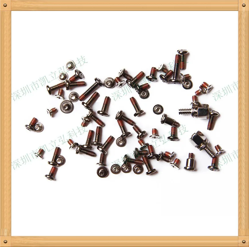 

Набор винтов для ноутбуков ThinkPad X300 X301, сменные винты для крепления комплектующих ПК, совместимые с Lenovo ThinkPad