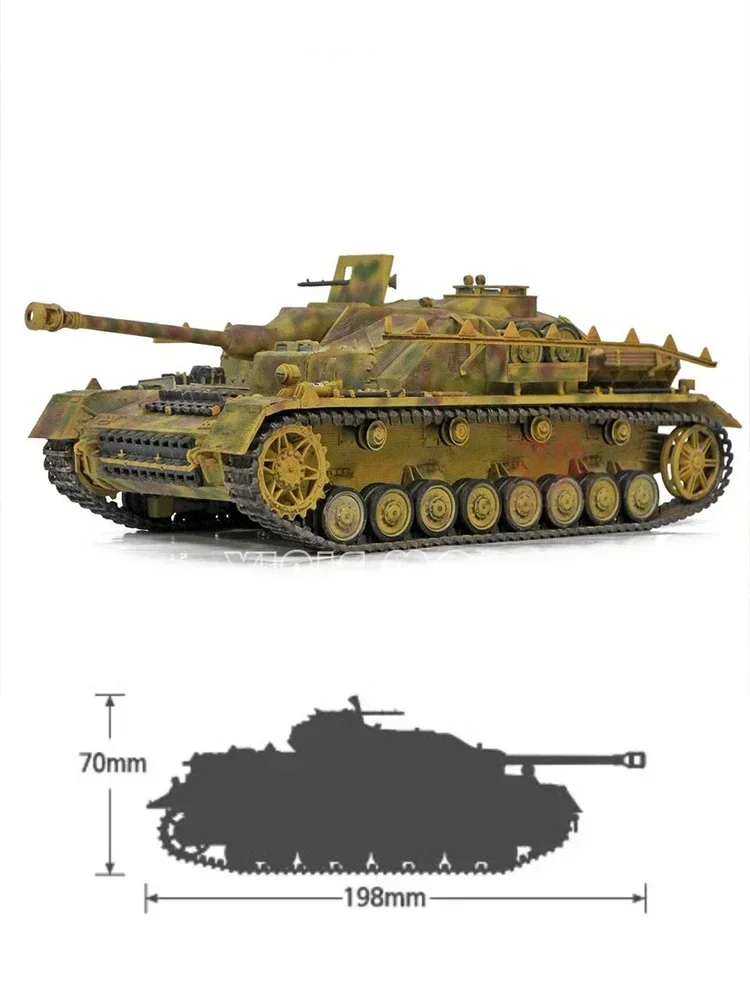 Academia 1/72 13522 StuG IV Sd. Kfz.167 Kit de modelo de escala de tanque de versão inicial