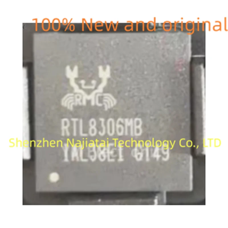 

5 шт./партия, 100% новые оригинальные модели RTL8306MB RTL8306 8306 QFN64 IC Chip