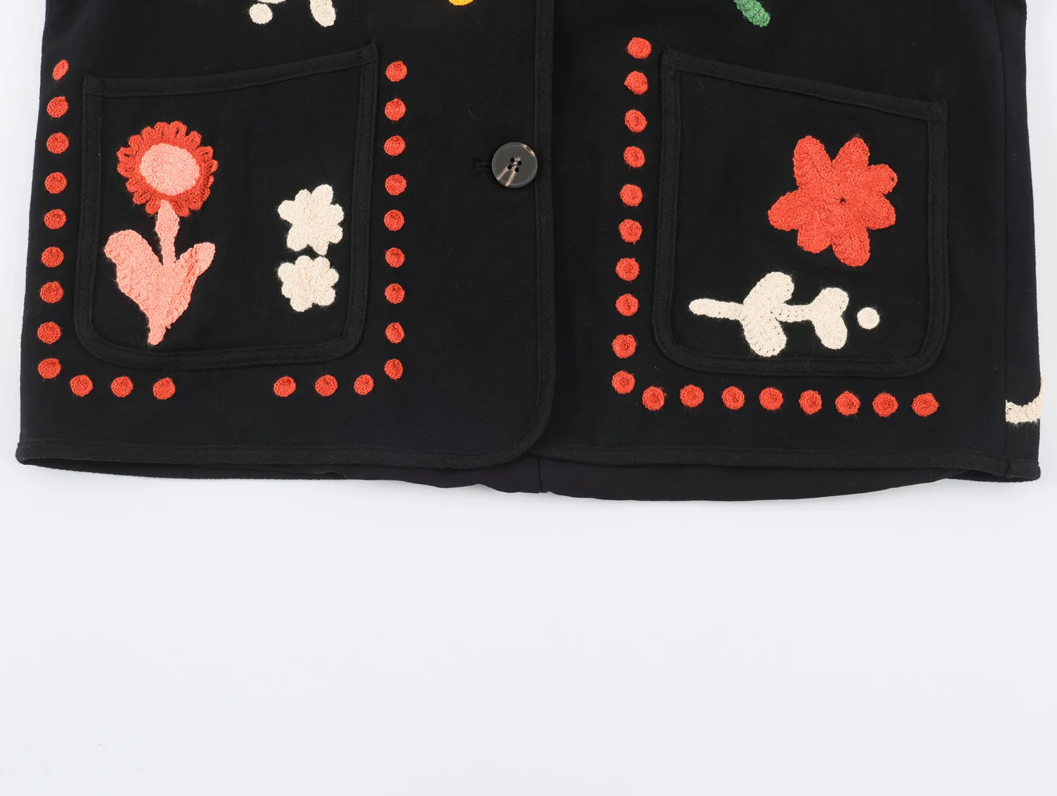 KONDALA Vintage Mode 2026 Elegante Damenjacke mit Blumenstickerei Lässige Moderne Schicke Damen-Streetwear Herbst Mujer Oberbekleidung – Detail 15