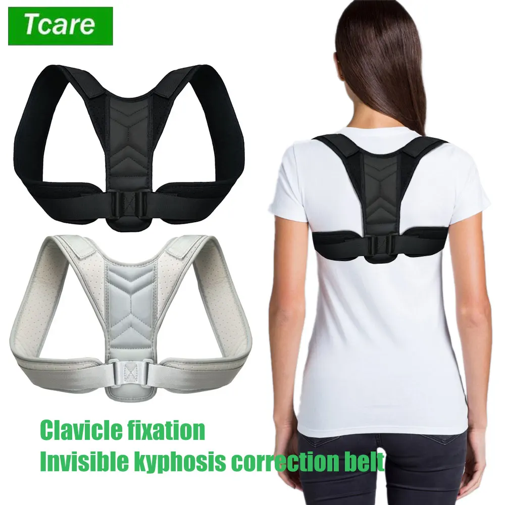 Back Brace Posture Corrector, Adjustable Upper Back Brace and Shoulder Brace Straightener,Back Straightener Upper Back Corrector