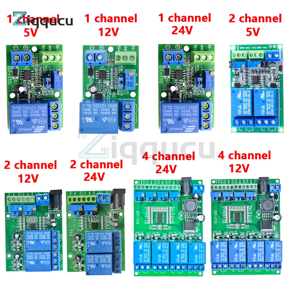 4/2/1 canali tensione LM393 comparatore modulo preciso per divisore resistore di precisione relè elettronico fai da te LM393N telecomando