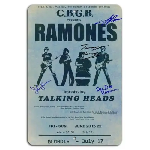 CBGB;s Punk Legends: A Night with The  Talking Heads-Aluminum