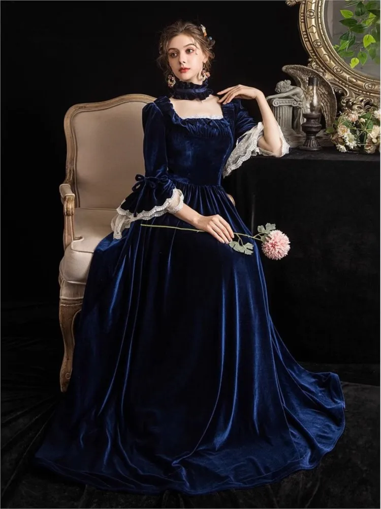 

Velvet tea party performance dance masquerade ball hosting fashion show dress