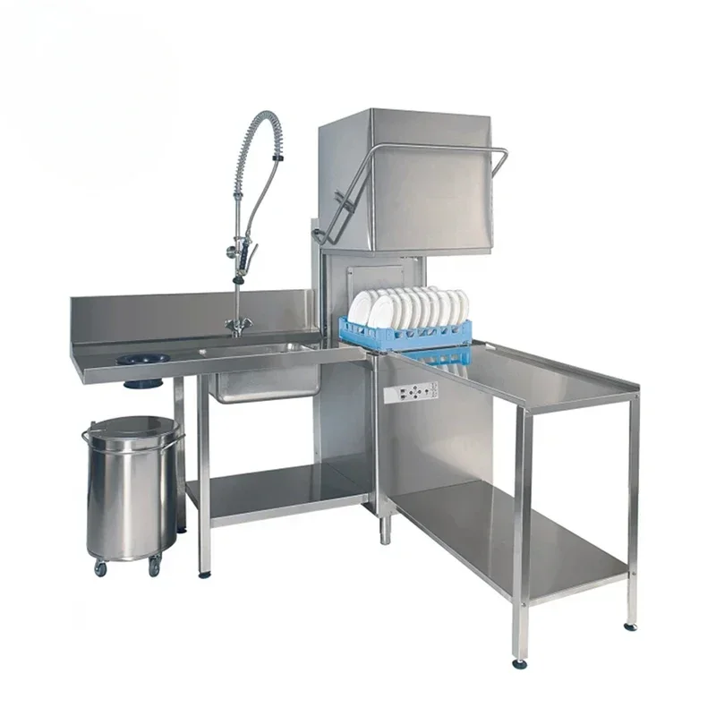 بيع المصنع مباشرة عبر الحدود ماكينة غسل أطباق ذات غطاء أوتوماتيكية تجارية عالية الكفاءة 20 لوحة Lavavajillas