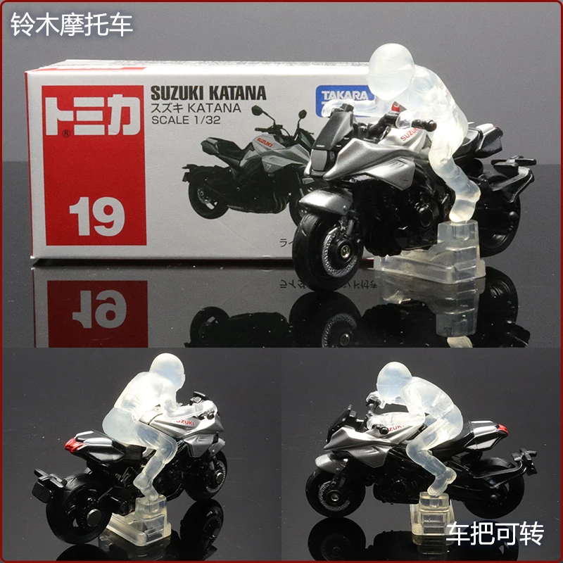 TAKARA TOMY Tomica Diecast No.19 Suzuki Katana Diecast Automotive Model Ornaments Cas Toys Gift Decorations