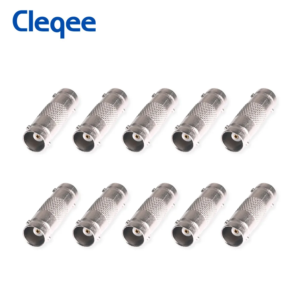 Cleqee BNC Female to Female Connector Straight Adapter Coupler for CCTV Security Camera Survelliance System…