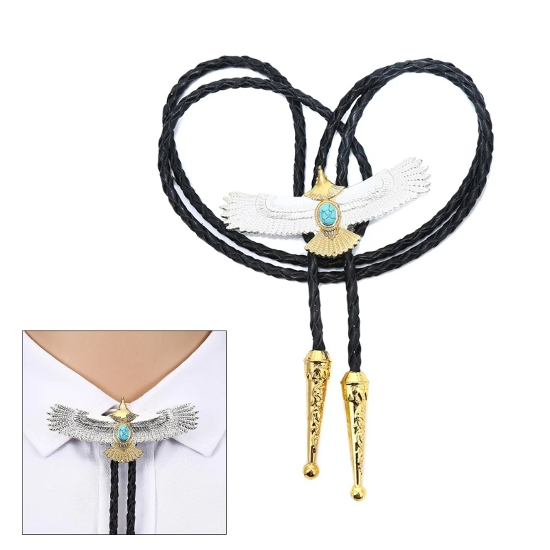 

Western Cowboy Neckwear Formal Bolo Tie Music Concert BolaTie Rodeos Neckpiece