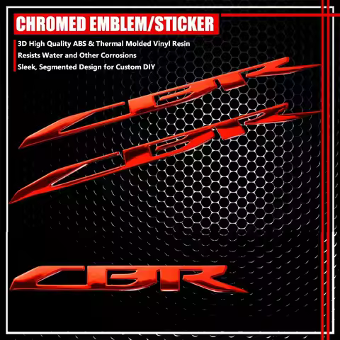 Motorcycle 3D Decals Stickers Moto for Honda CBR 125R 250R 250RR 500R 650R 650F 600RR 1000RR CBR250R CBR500R CBR600RR CBR1000RR