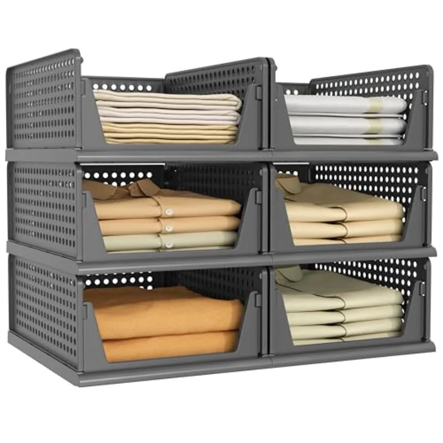 

Органайзеры и контейнеры для хранения Back Coset: Современные складные пластиковые ящики-контейнеры для шкафа и кухни