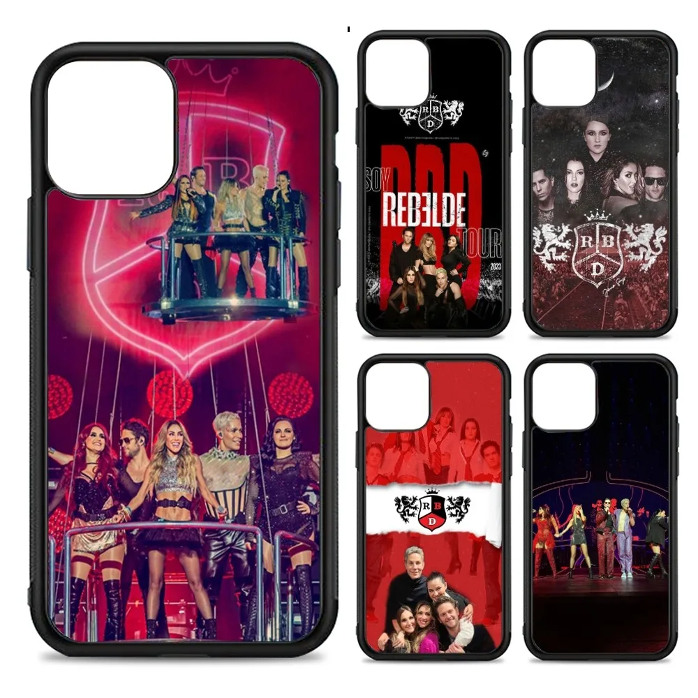 

Rbd Rebelde Phone Case Silicone PC+TPU For For IPhone 11 12 13 14 15 16 Plus Pro Max Cover