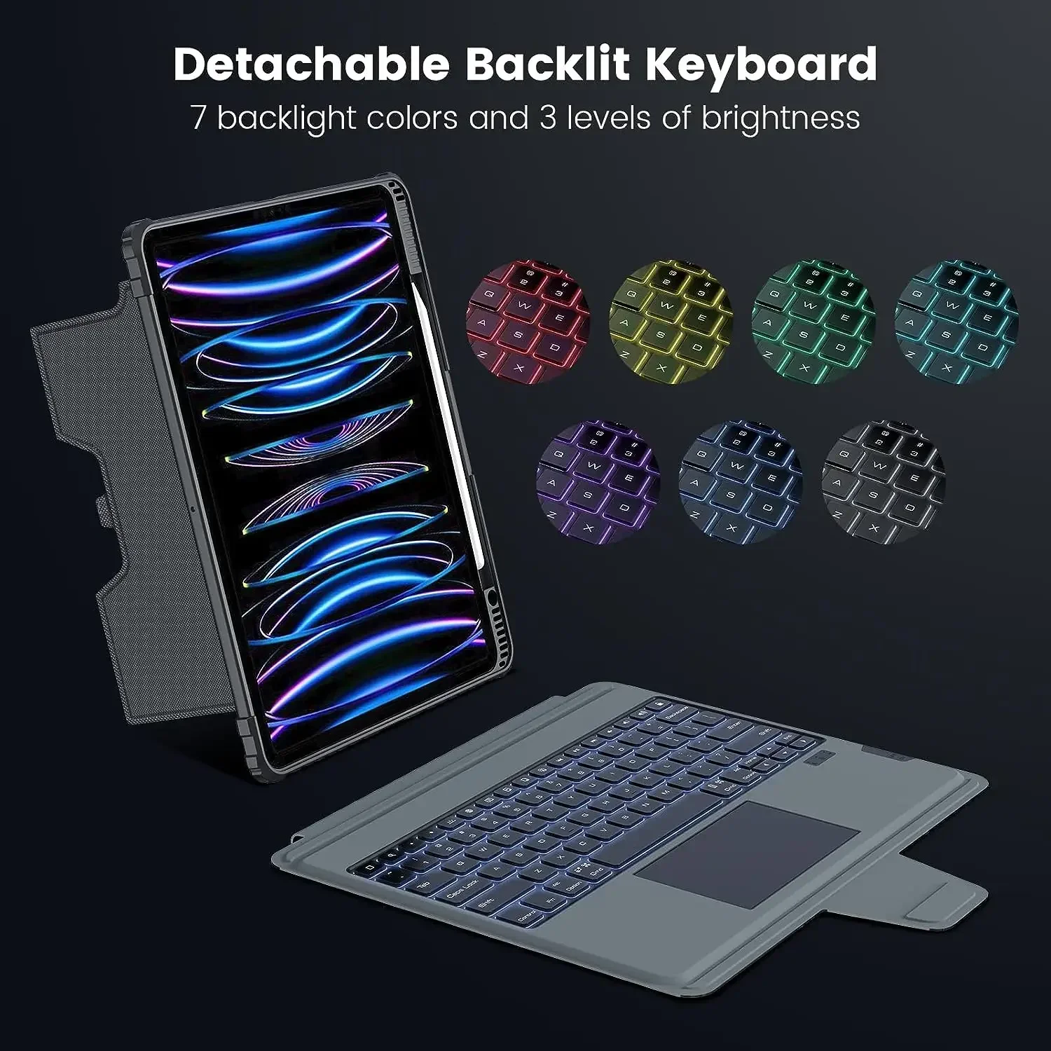 Nillkin Magic Keyboard for iPad Pro 11 12 9 12.9 Air 4 Air 5 for iPad 10th Generation Pro 12 9 6th 5th 4th 3rd Gen Cover Case