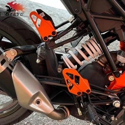 Motorcycle Accessories For Duke 390 250 200 125 duke 2017- 2021 2022 2023 Pedal Guard Rear Pedal Guard Heel Plate Decorative