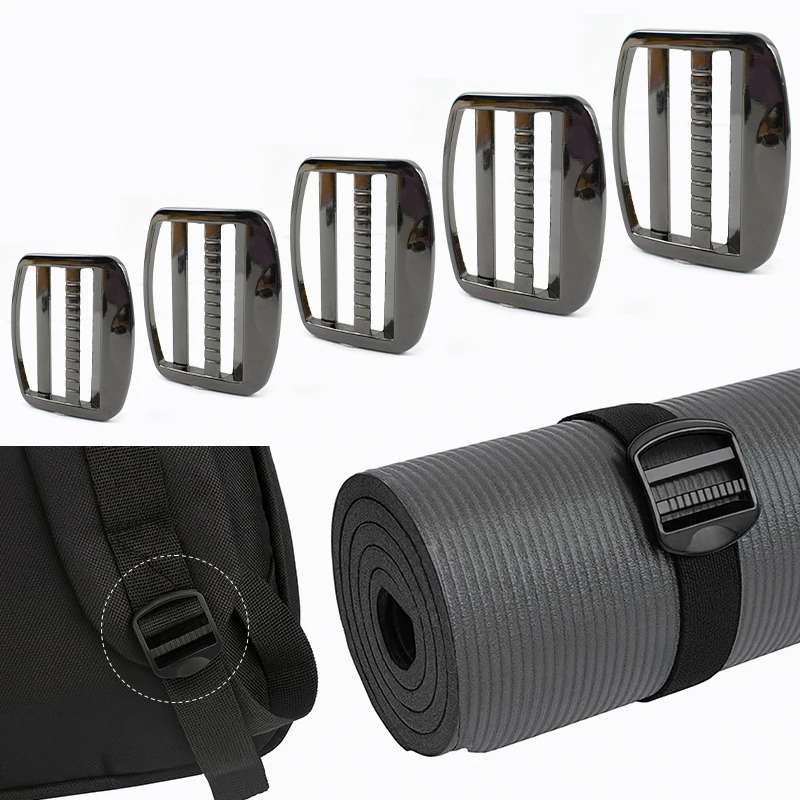 

3/5Pcs 19-50mm Metal Adjust Buckle Webbing Tri Glide Slider Buckles Backpack Shoulder Strap Adjuster DIY Hardware Accessories