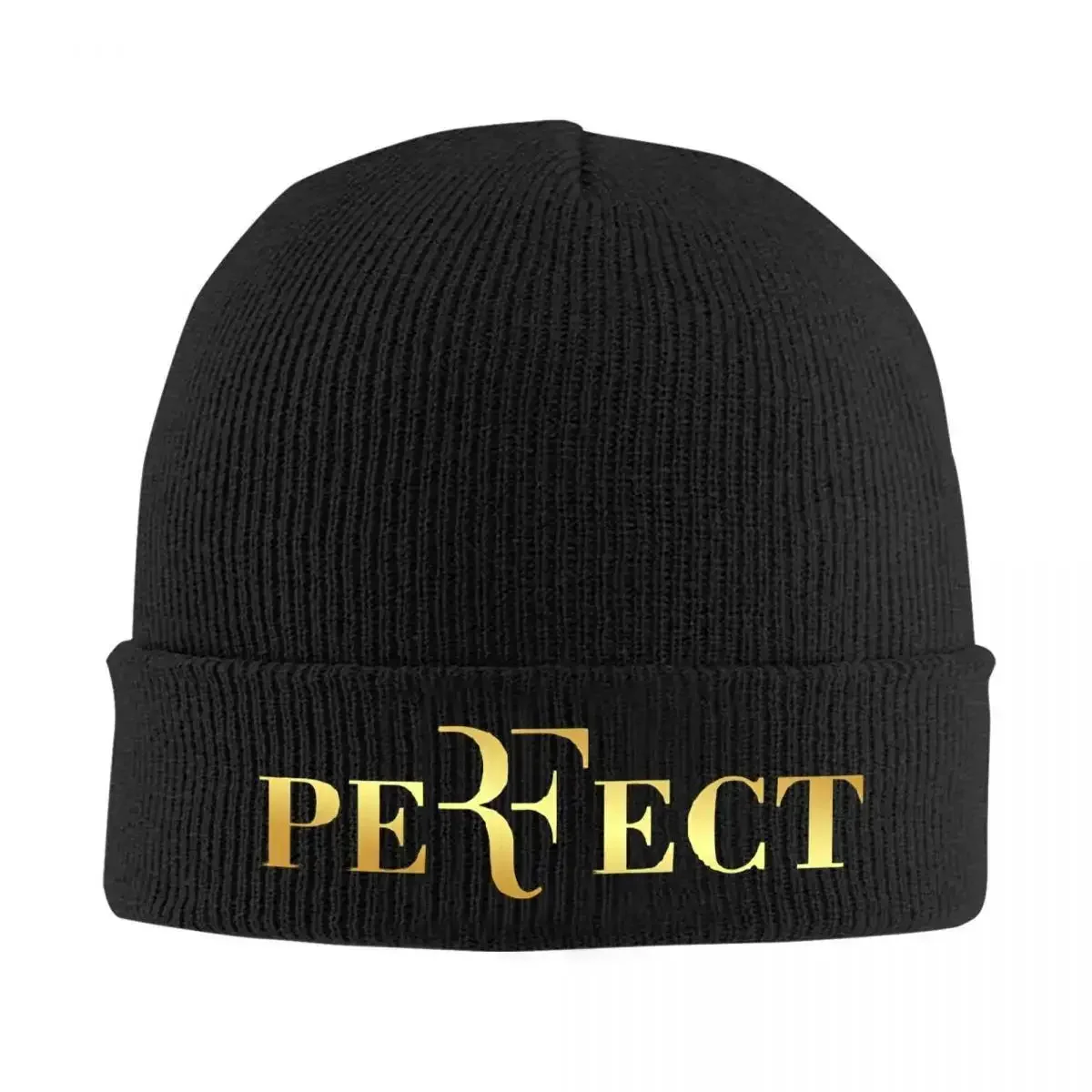 Roger Federer PERFECT Knitted Hat For Women Men Skullies Beanies Winter Hats Acrylic Crochet Cap Nice
