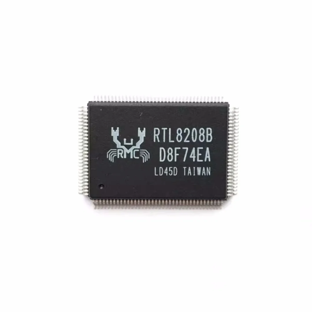 Rtl8208 Rtl8208b Qfp-128 Chip ricetrasmettitore Ethernet REALTEK Ruiyu nuovo originale In magazzino