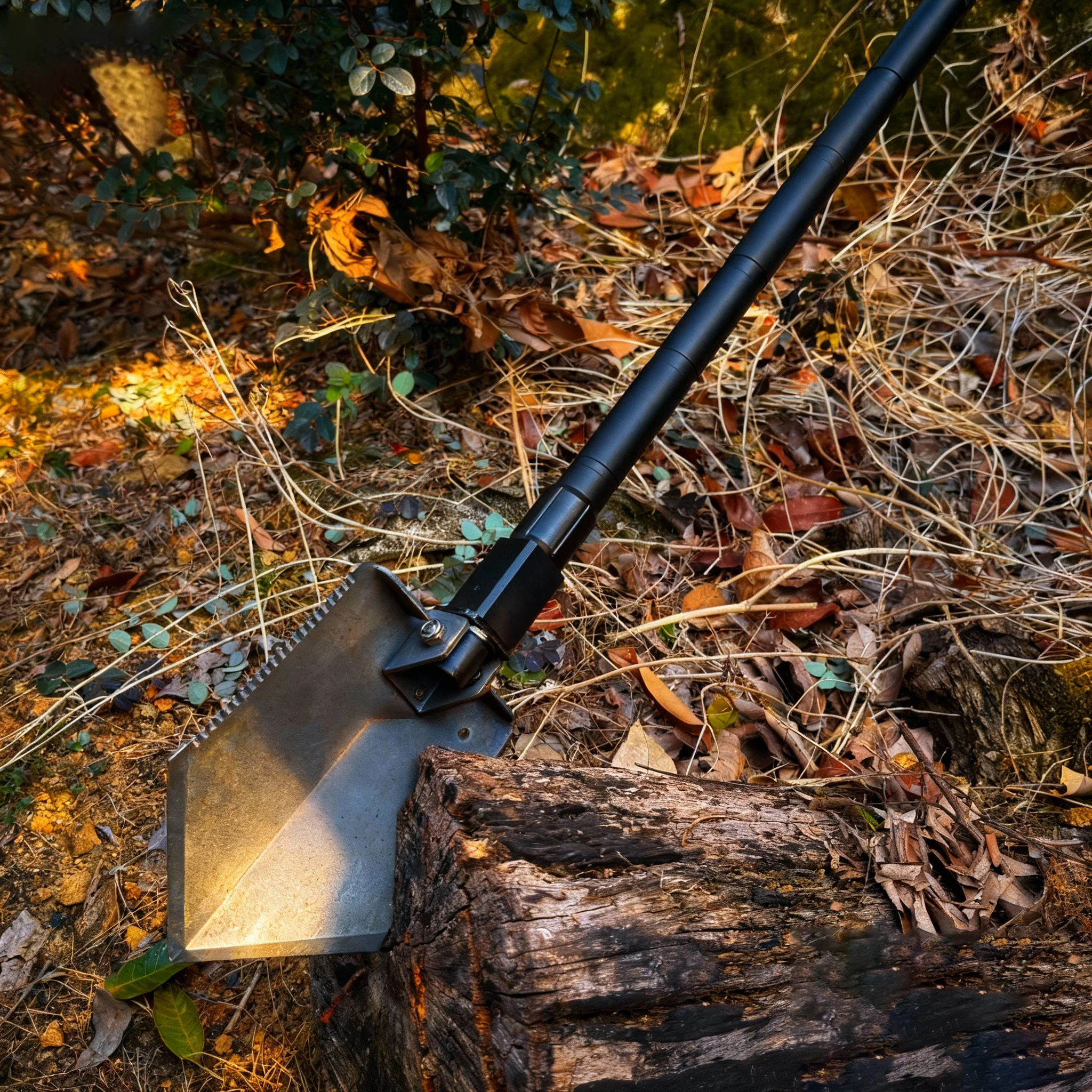 Tactical Folding Survival Shovel Manganese Steel Military Sapper Entrenching Tool Car Offroad Emergency Gear Camping Hiking