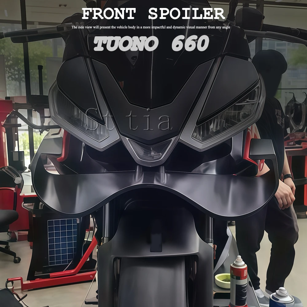 For Aprilia Tuono 660 Parts Front Spoiler Lower Spoiler Lip Wing Frontal Spoilers Tuono 660 2021-2024 Accessories