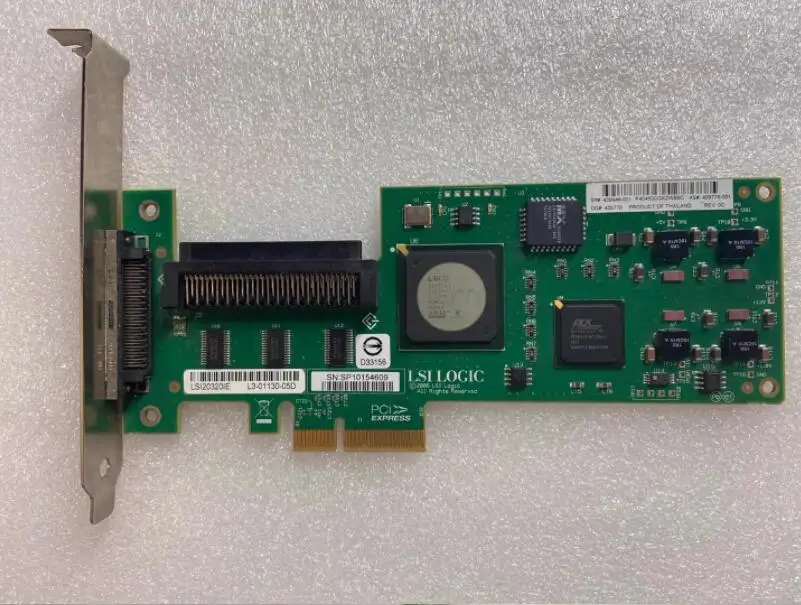 Original for HP LSI20320IE PCI-E PCIE 4x SCSI controller Card 439946-001 439776-001