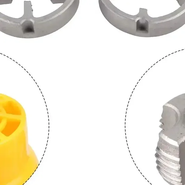 4 Sets PVC Pipe Threader Kit 4 6 Point Electric Drill Water Pipe Opener Die For Plumbing Construction Tools Accessories