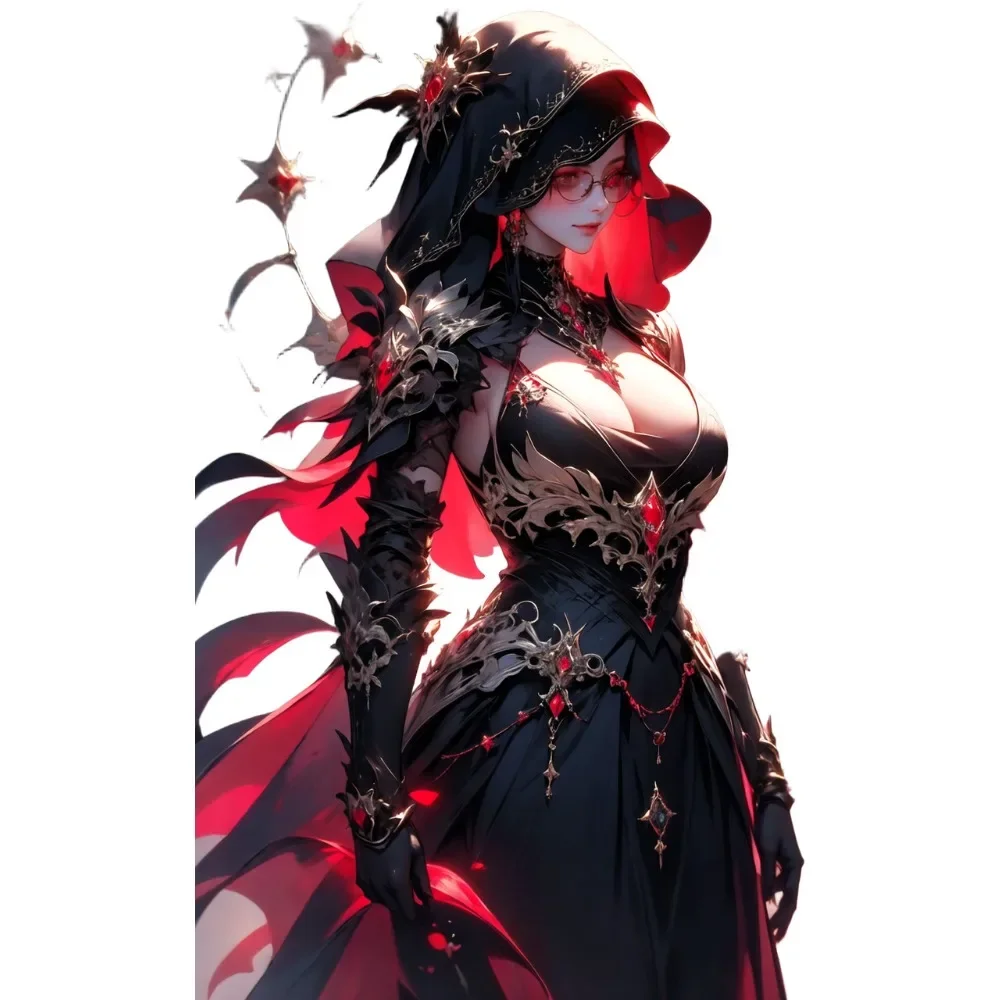 Waterproof UV Resistant 2Pcs Anime Vinyl Decal Set Self Adhesive Decorative Stickers Great Gift For Anime Fans Car Motorcycle
