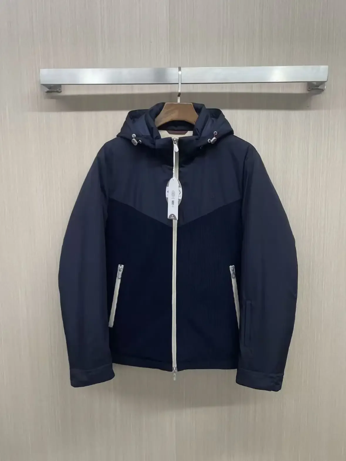 سترة BC سروال قصير من نسيج أوزة أسفل #3