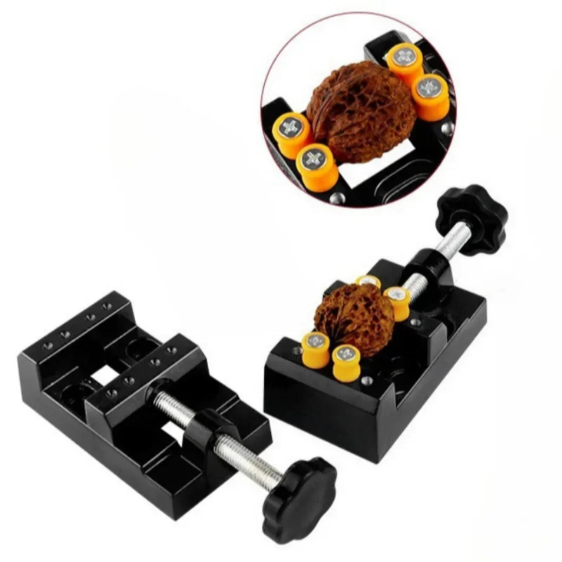 Universal Jaw Bench Clamp Mini Drill Press Table Vise for DIY Sculpture Craft Carving Jewelry Watch Repair