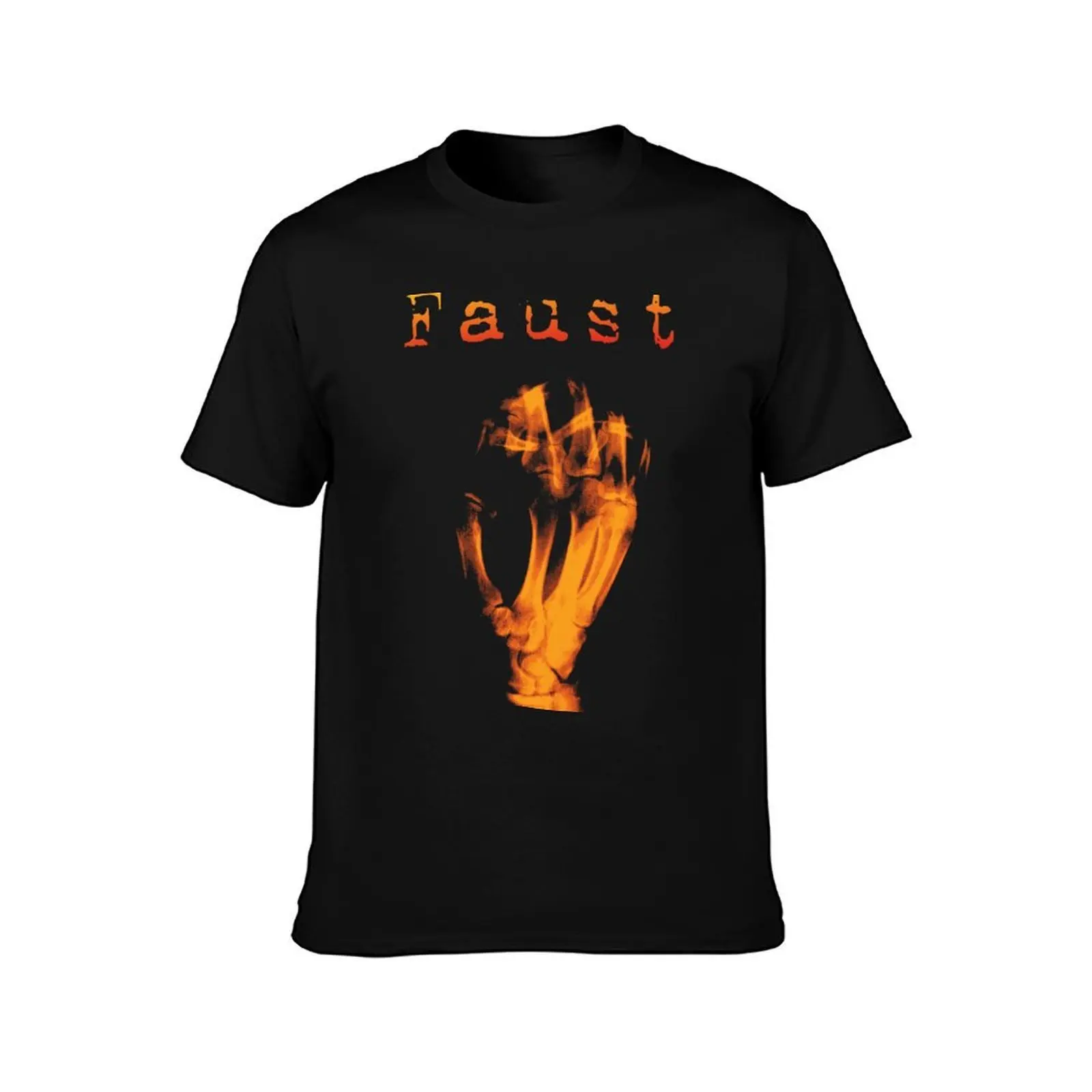 Faust Krautrock Band T-Shirt t shirts for man graphic vintage t shirts for man cotton T-Shirt