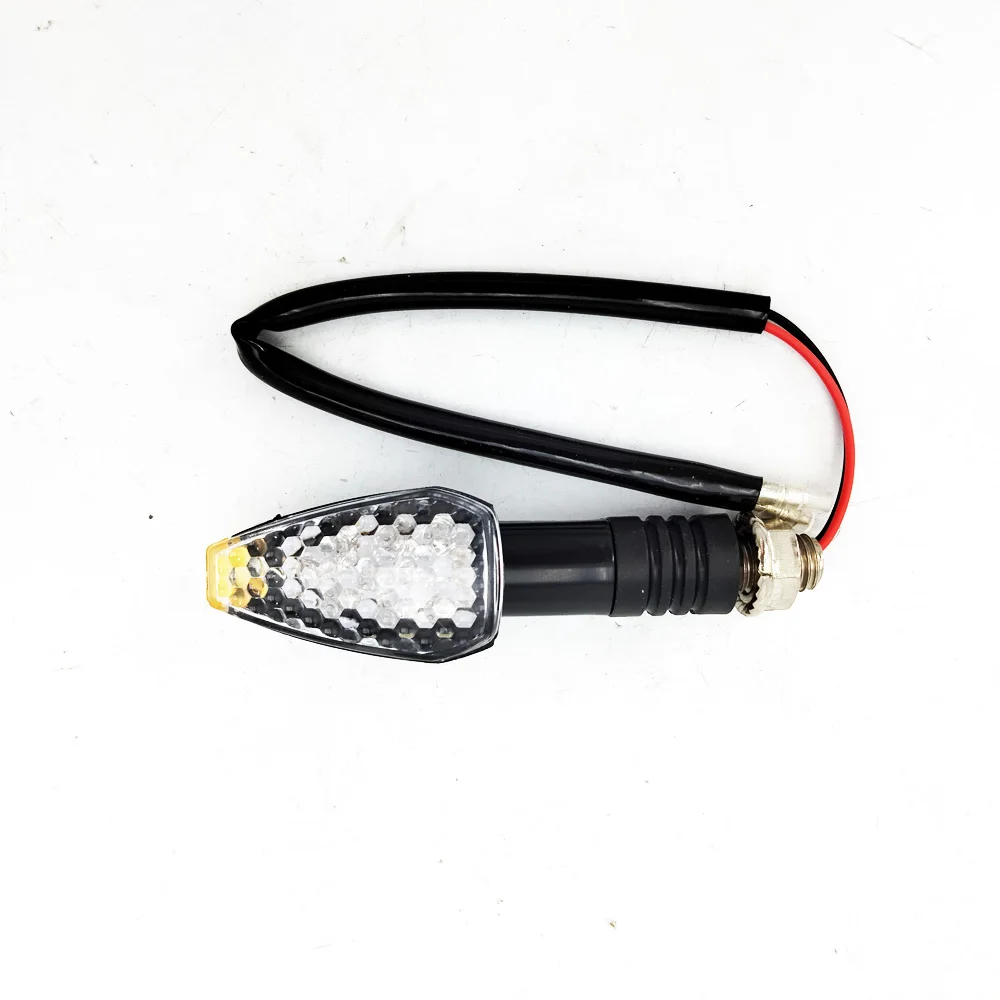 1pc Universal Motorcycle Led Turn Singal Lights Lamp Motorbike Turn Light Indicators Flashers Blinker Amber Light Bulb