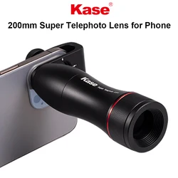 Kase 200mm HD Phone Super Telephoto Lens with Clip & Remote Compatible with iPhone 15 14 13 12,Samsung Xiaomi Android